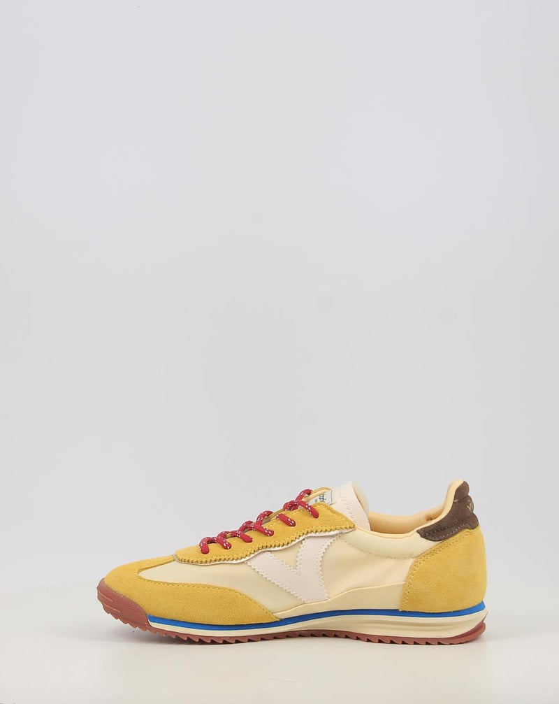 Zapatillas VICTORIA SATURNO NYLON & SERRAJE 1158110 amarillo