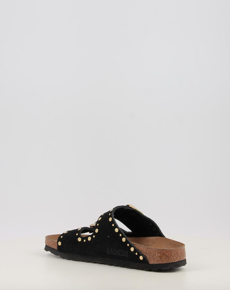 Sandalias BIRKENSTOCK ARIZONA RIVET LEVE negro