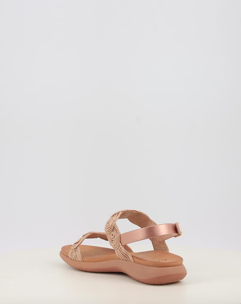 Sandalias EXE BZX47962-HAR3 platino