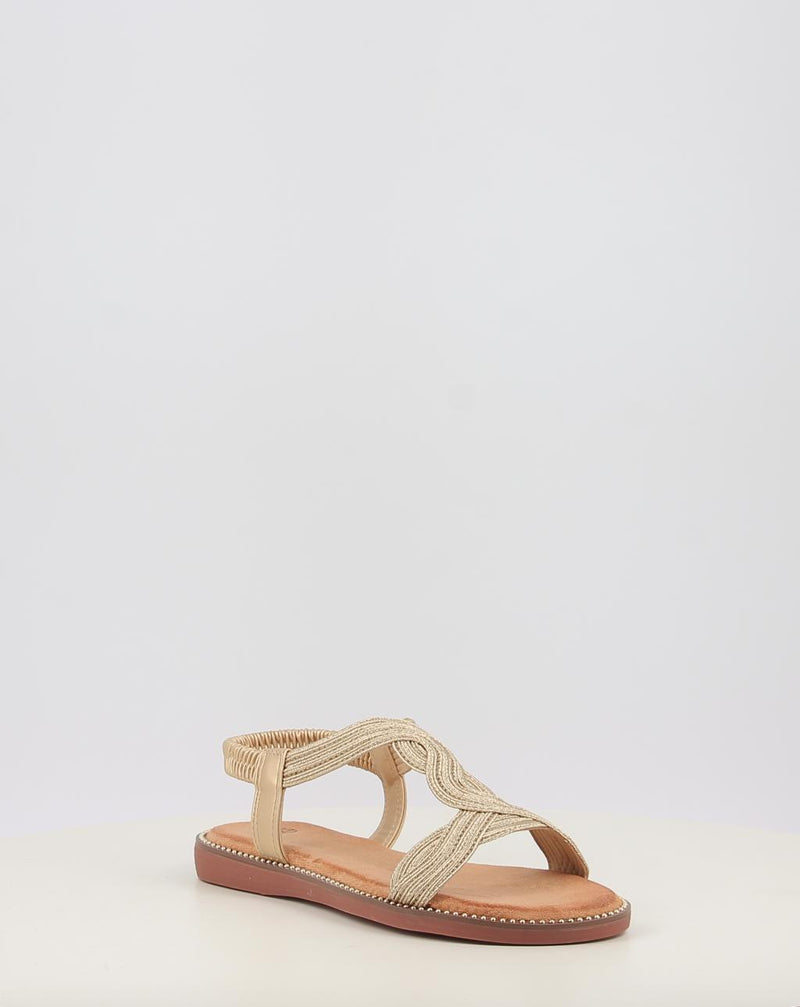 Sandalias EXE ZF1982-F6 platino