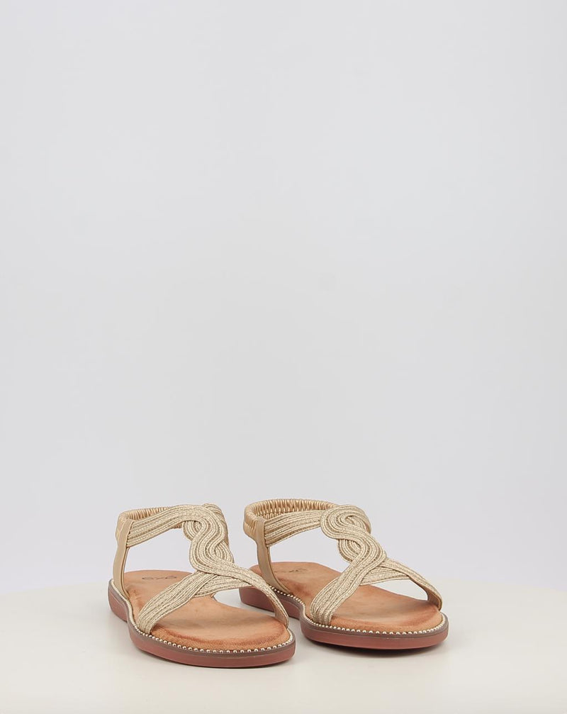 Sandalias EXE ZF1982-F6 platino