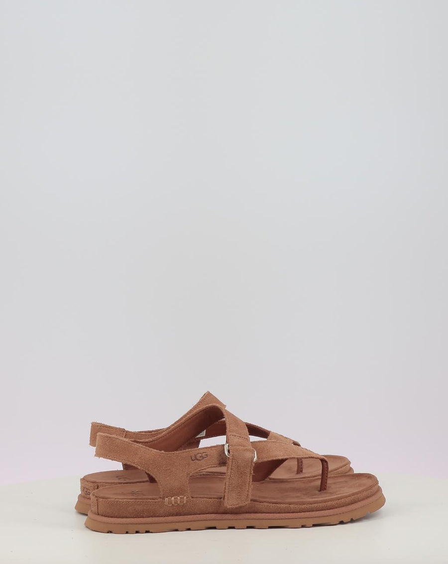 Sandalias UGG GOLDENGAZE TOE POST chestnut - vista 5