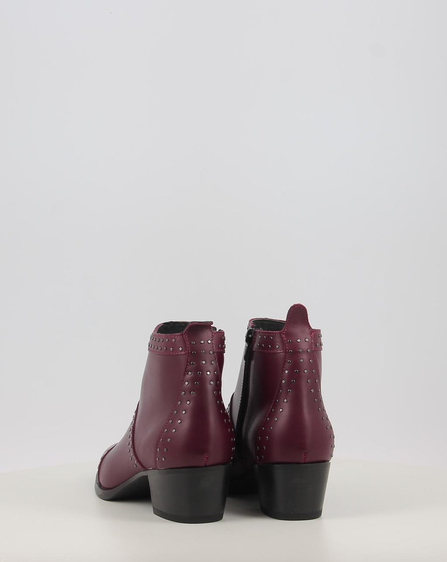 Botines ALPE 5257 granate - vista 6