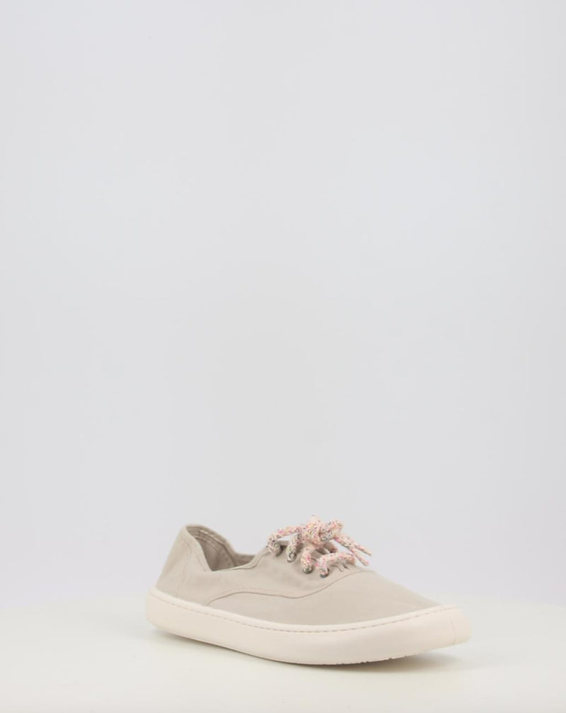 Zapatillas VICTORIA OLMO BAREFOOT LONA TINTADA DREC beig
