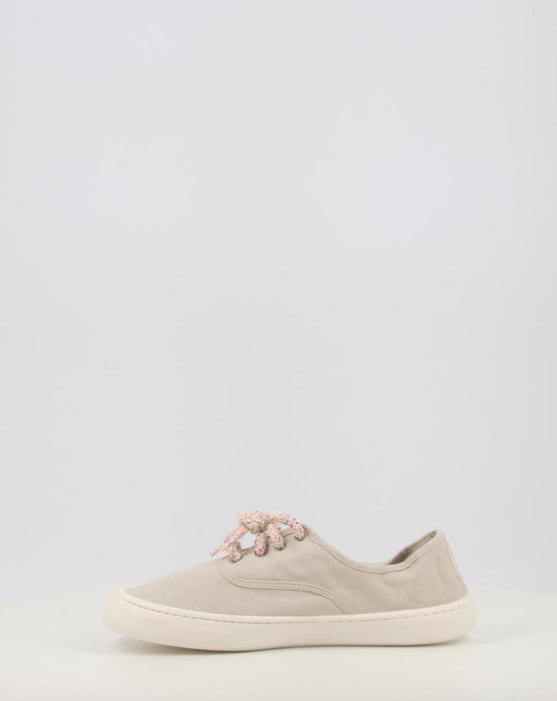 Zapatillas VICTORIA OLMO BAREFOOT LONA TINTADA DREC beig