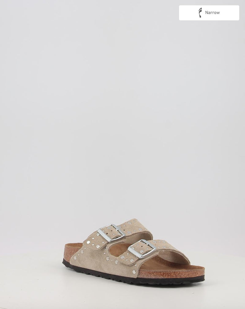 Sandalias BIRKENSTOCK ARIZONA RIVET LEVE taupe