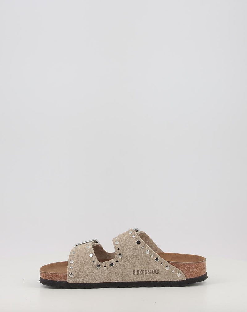 Sandalias BIRKENSTOCK ARIZONA RIVET LEVE taupe