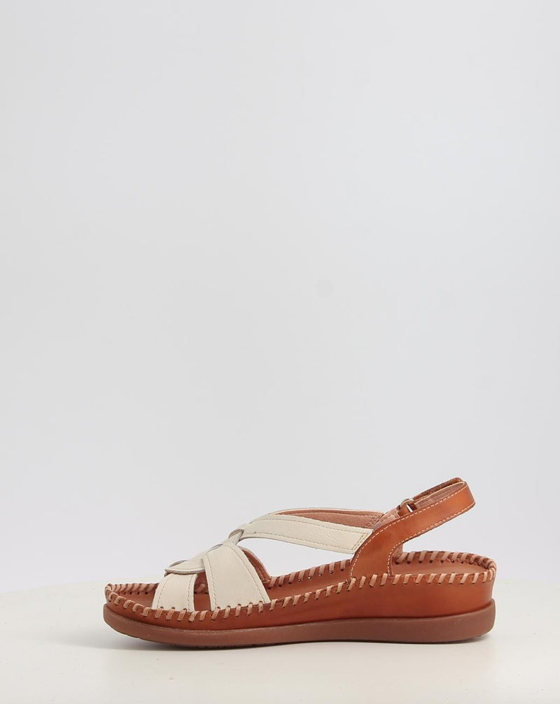 Sandalias PIKOLINOS CADAQUES W8K-1839C2 crema