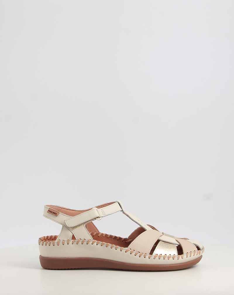 Sandalias PIKOLINOS CADAQUES W8K-0847C1 crema