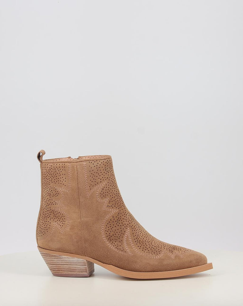 Botines ALPE WESTERN 5235 cuero