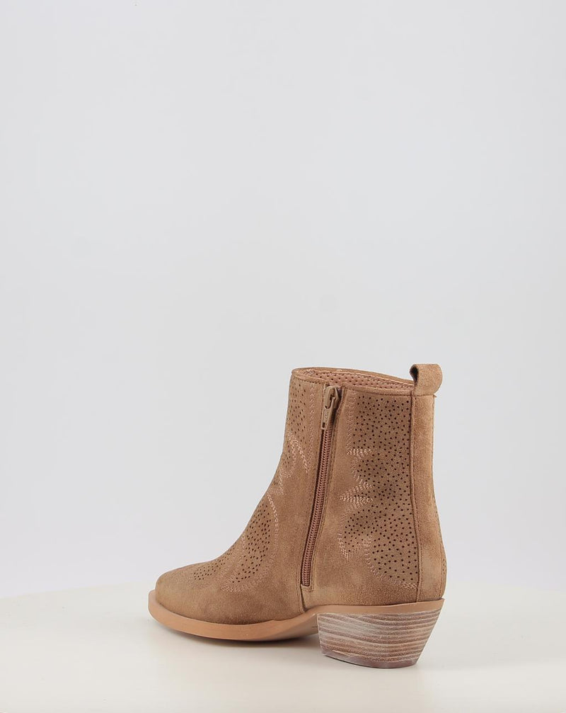 Botines ALPE WESTERN 5235 cuero