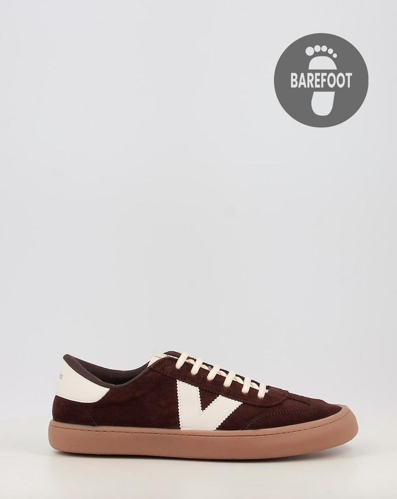 Zapatillas VICTORIA OLMO BAREFOOT EFECTO PIEL & SERRAJE 1186103 marrón