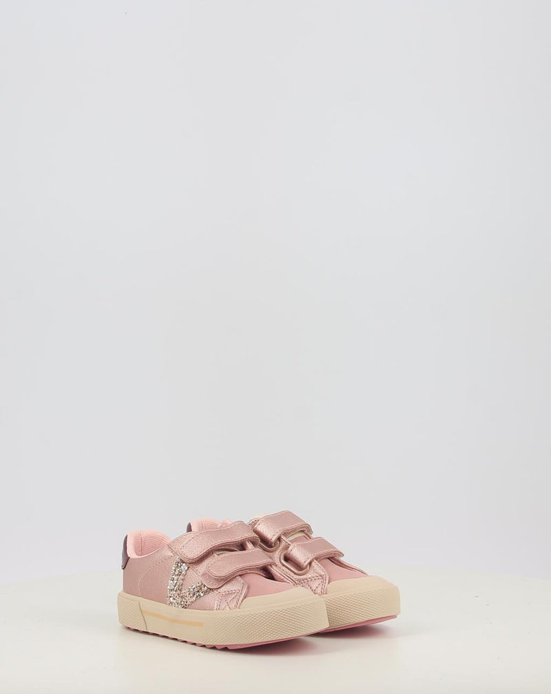 Zapatillas VICTORIA TRIBU TIRAS METALIZADO 1065199 rosa