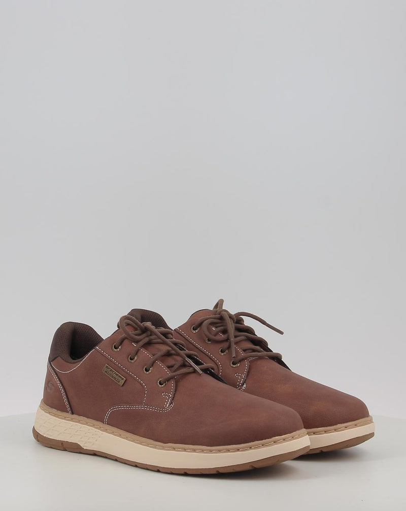 Zapatos deportivos SKECHERS RELAXE FIT: GARLAN- PRYOR  WATERPROOF cuero