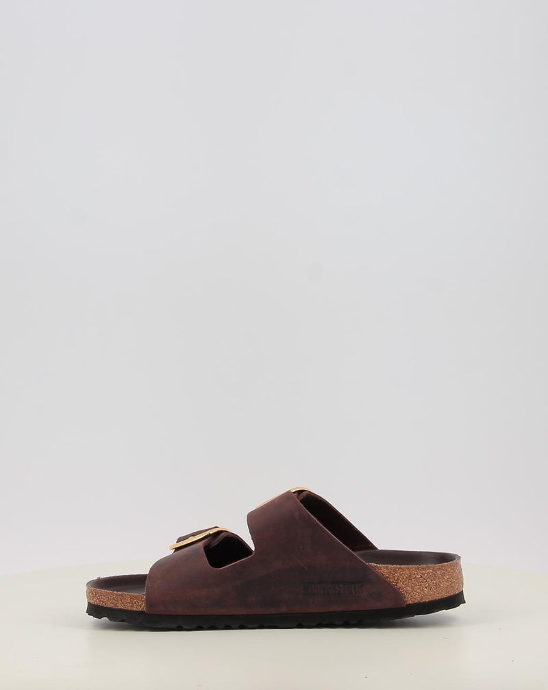 Sandalias BIRKENSTOCK ARIZONA BIG BUCKLE LEOI HABANA HEX marrón