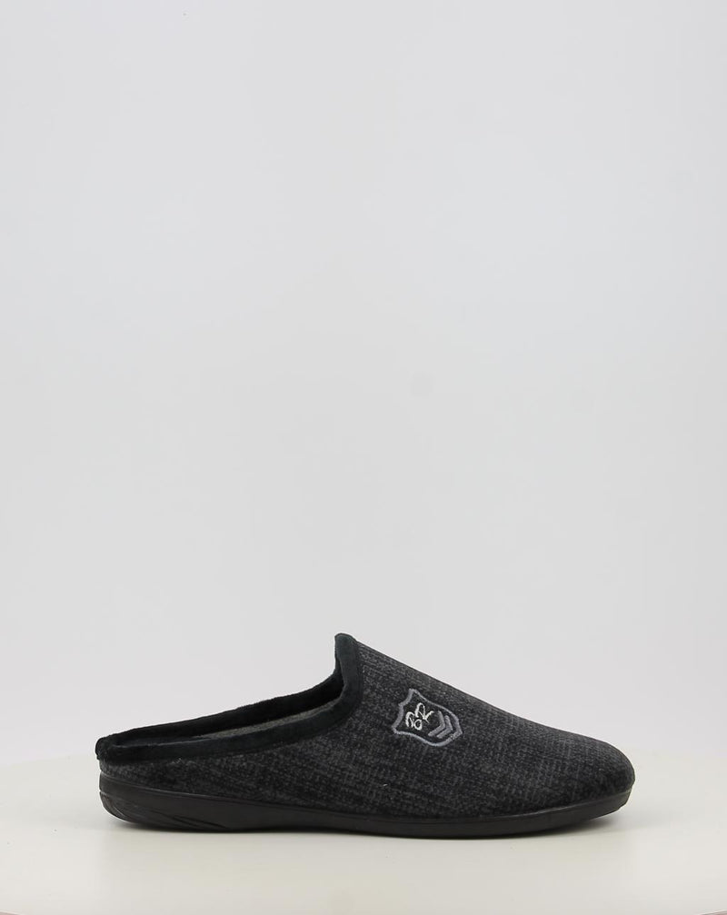 Zapatillas de Casa BIO RELAX ZOILO 13712 negro