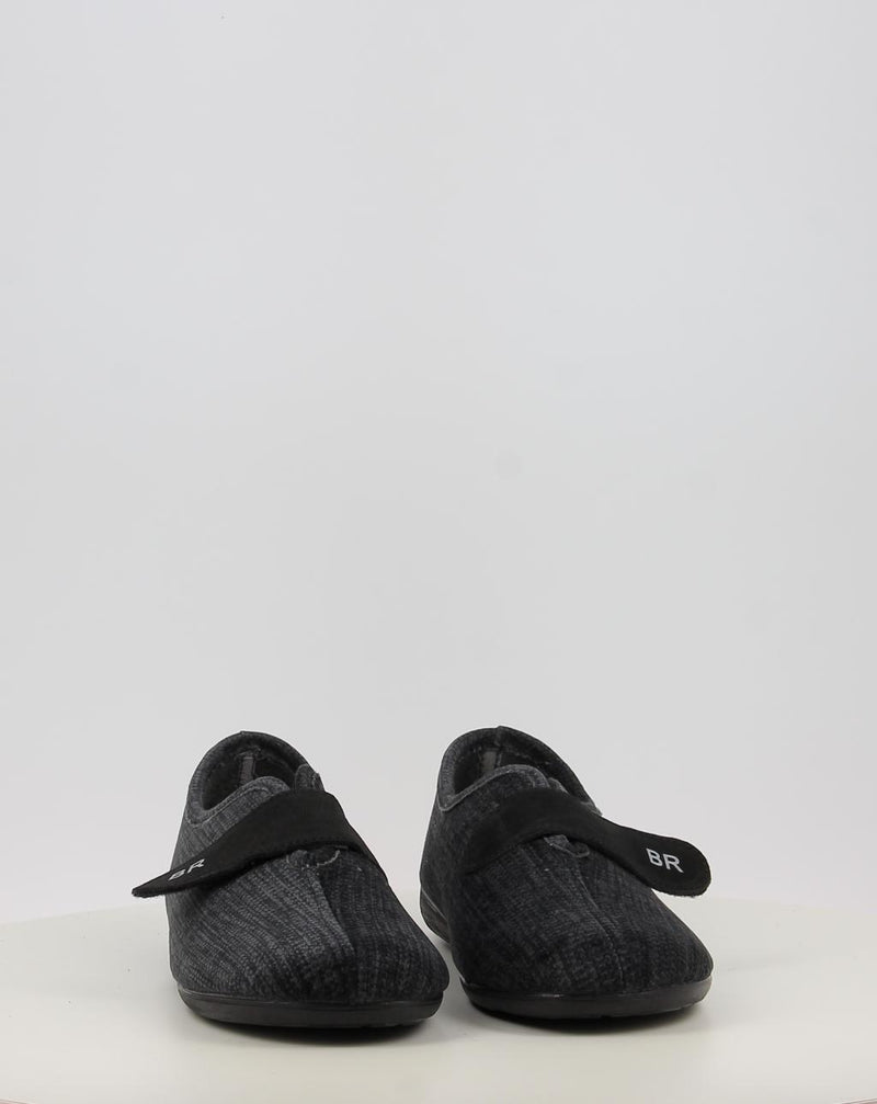 Zapatillas de Casa BIO RELAX ZOILO 13713 negro
