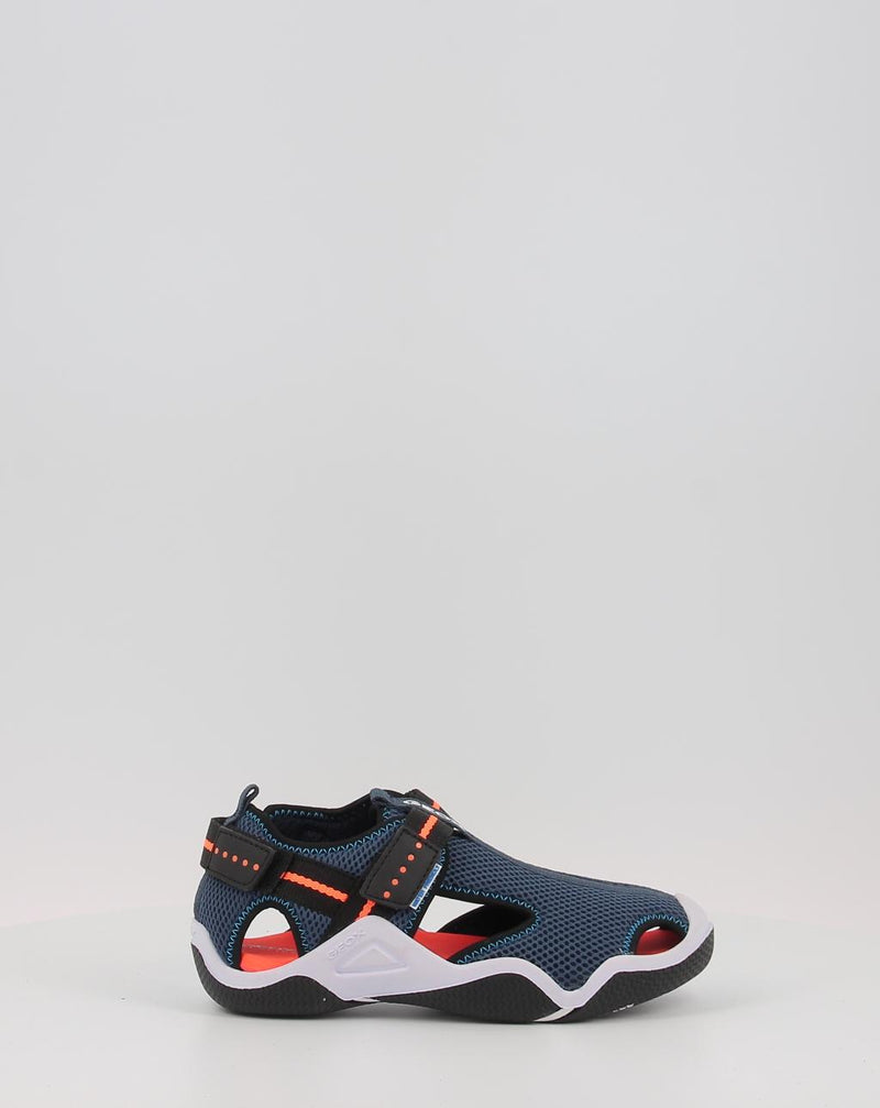 Sandalias GEOX JR WADER A J1530A azul