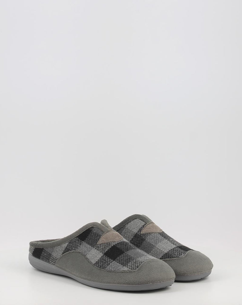 Zapatillas de Casa BIO RELAX 13674 TEIDE 19 gris