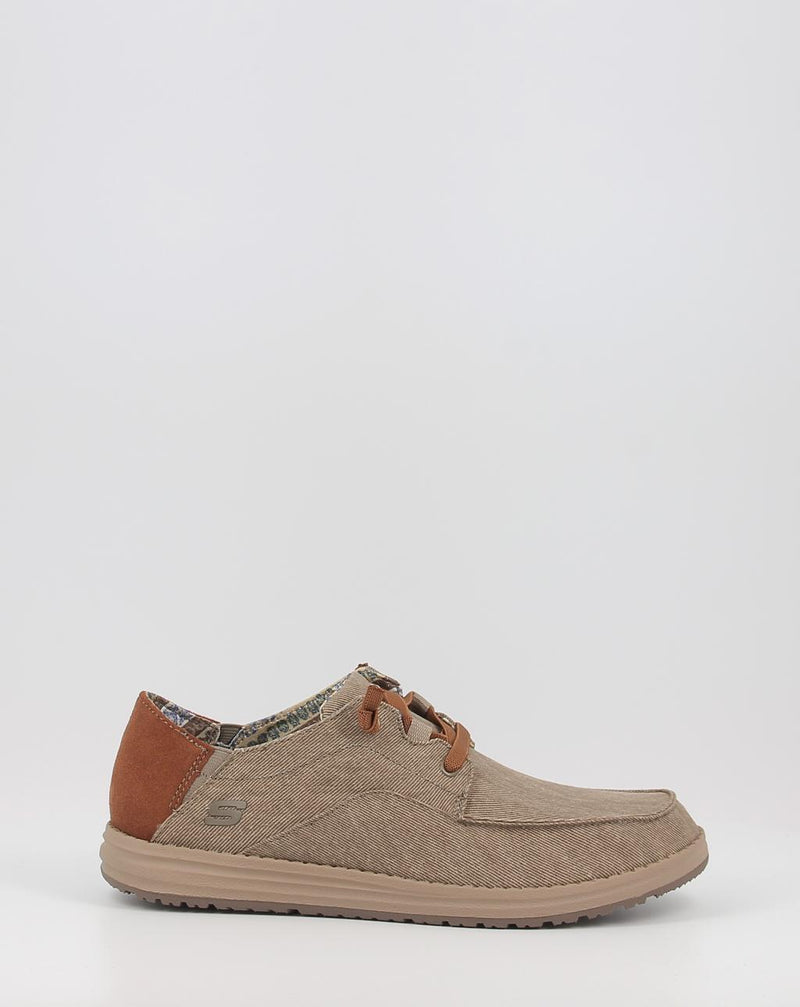 Nauticos SKECHERS RELAXED FIT MELSON - PLANON 210116 taupe