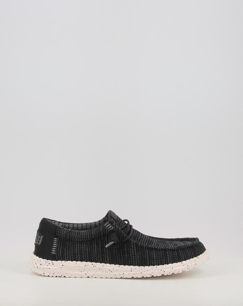 Nauticos HEY DUDE WALLY STRETCH SOX negro