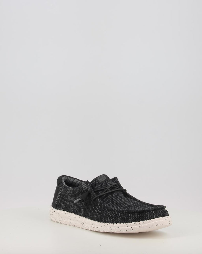 Nauticos HEY DUDE WALLY STRETCH SOX negro