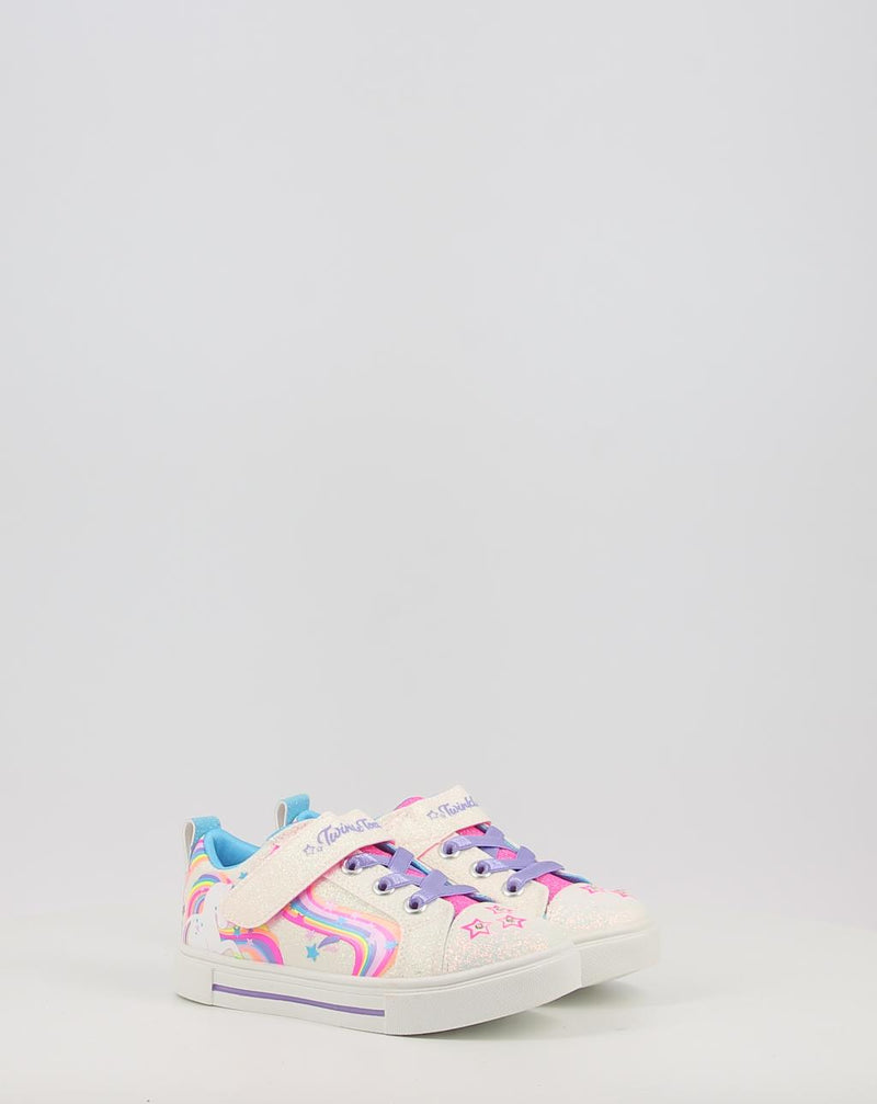 Zapatillas SKECHERS TWINKLE SPARKS - WHIMSICAL SHIMMER 314818N blanco