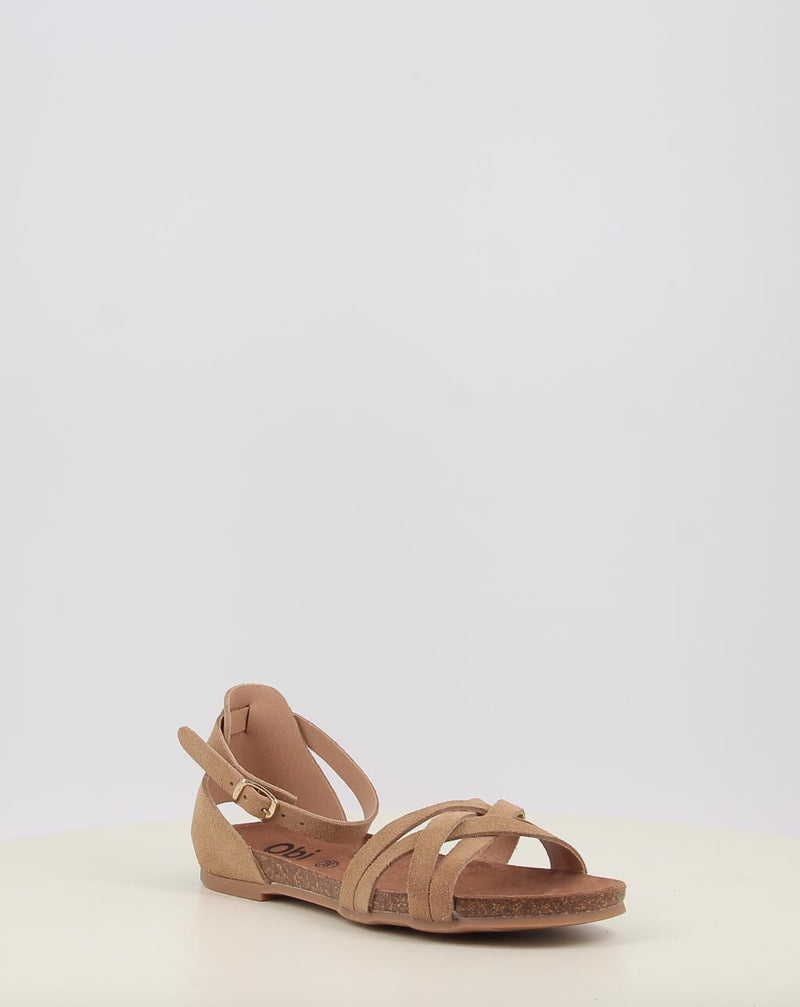 Sandalias OBI SHOES FONTAL taupe