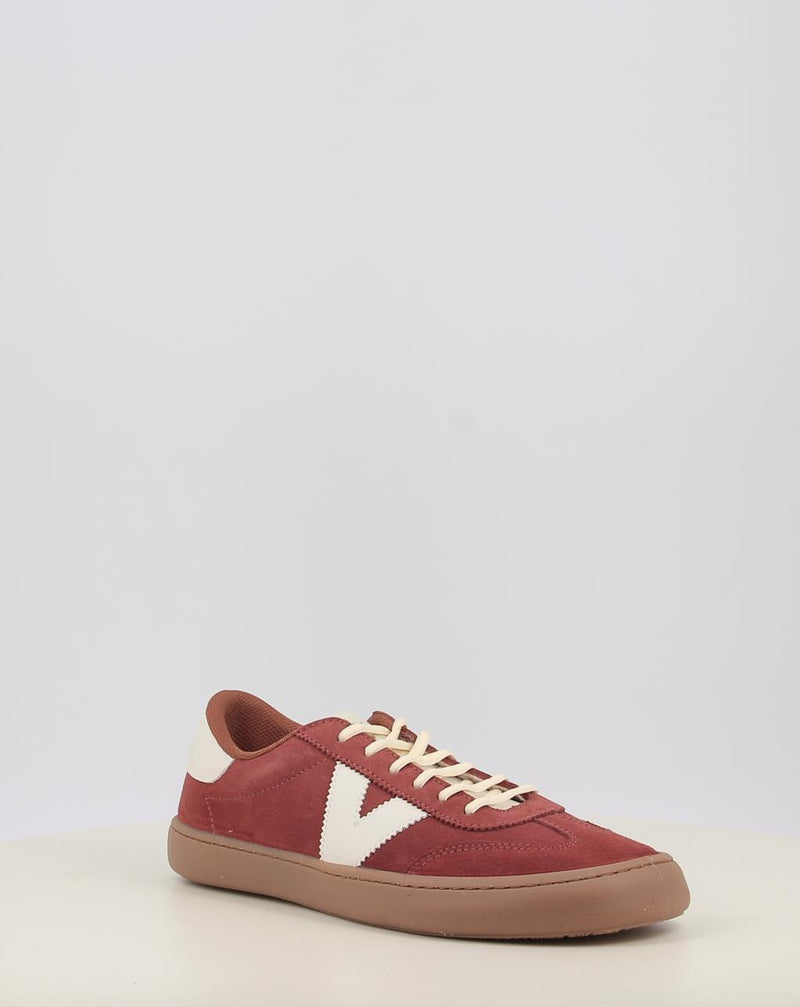 Zapatillas VICTORIA OLMO BAREFOOT EFECTO PIEL & SERRAJE 1186103 granate