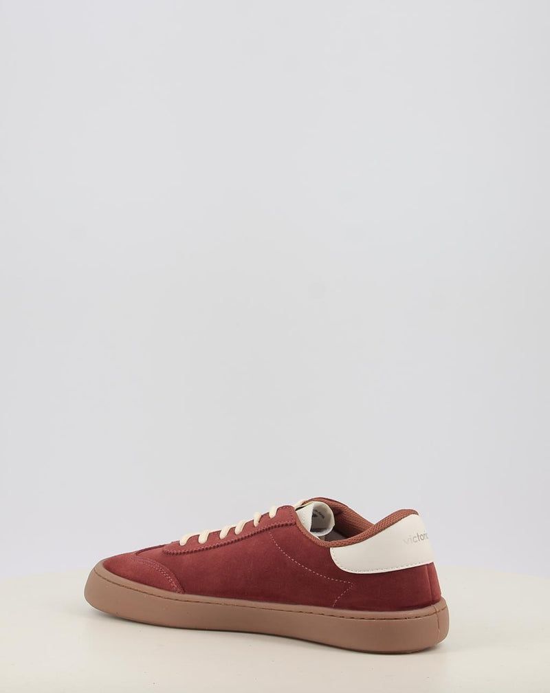 Zapatillas VICTORIA OLMO BAREFOOT EFECTO PIEL & SERRAJE 1186103 granate