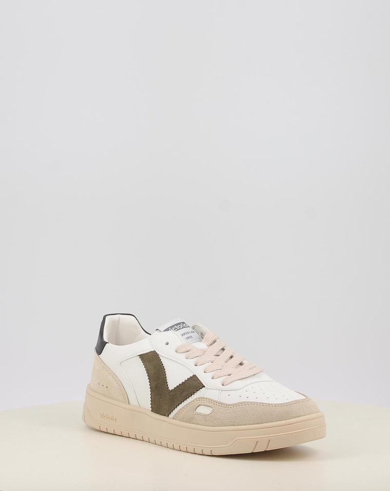 Zapatillas VICTORIA SEUL EFECTO PIEL & SERRAJE 1257101 blanco