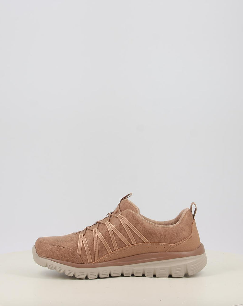 Zapatillas SKECHERS GRACEFUL - COZY HUG beig