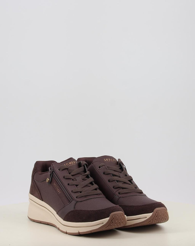 Zapatillas SKECHERS BILLION FLEX - LUXE UP marrón