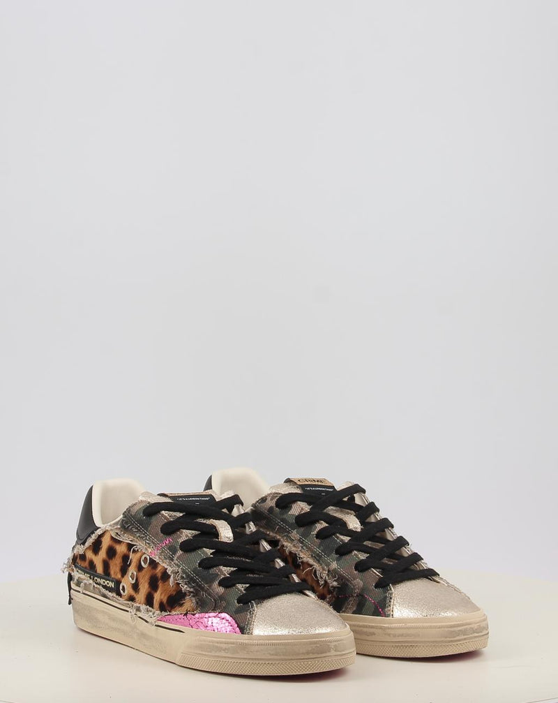 Zapatillas CRIME LONDON DECONSTRUCTED animal print