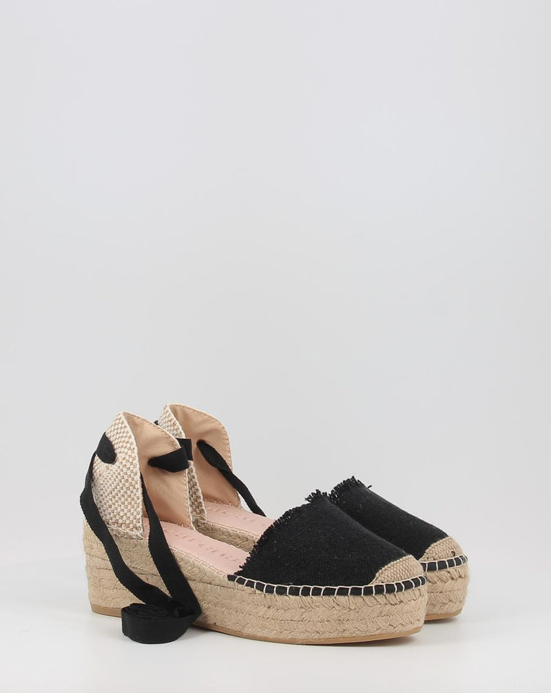Alpargatas MACARENA JAVA34 negro