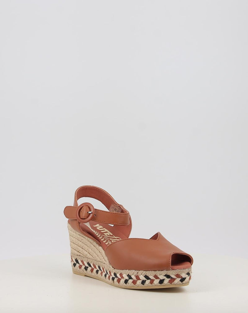 Alpargatas VIGUERA 2317 YUTE FLEX cuero