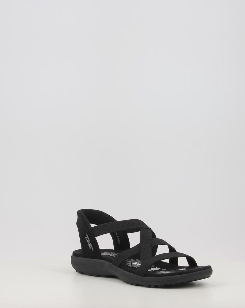 Sandalias SKECHERS SLIP-INS: REGGAE SLIM - STRETCH 163460 negro