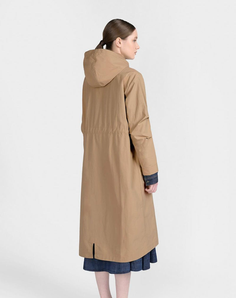 Chaquetas CANADIAN IRIS W HOOD GS226113 marrón