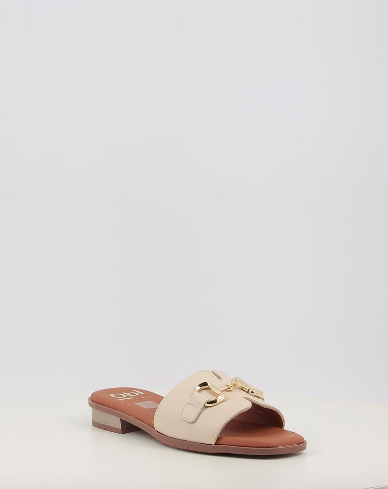 Sandalias OBI SHOES 5872 crema