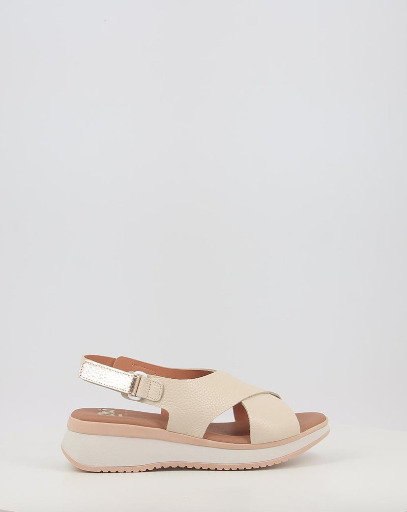 Sandalias OBI SHOES 5943 crema