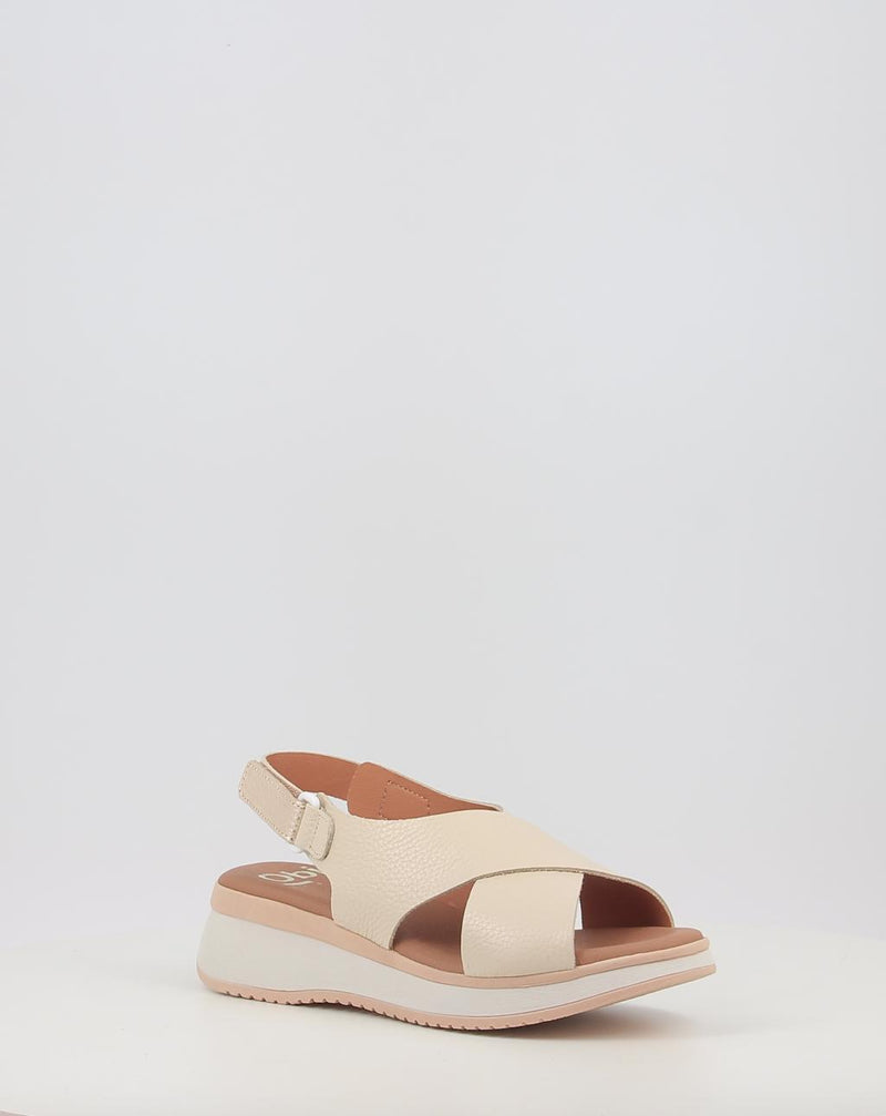 Sandalias OBI SHOES 5943 crema