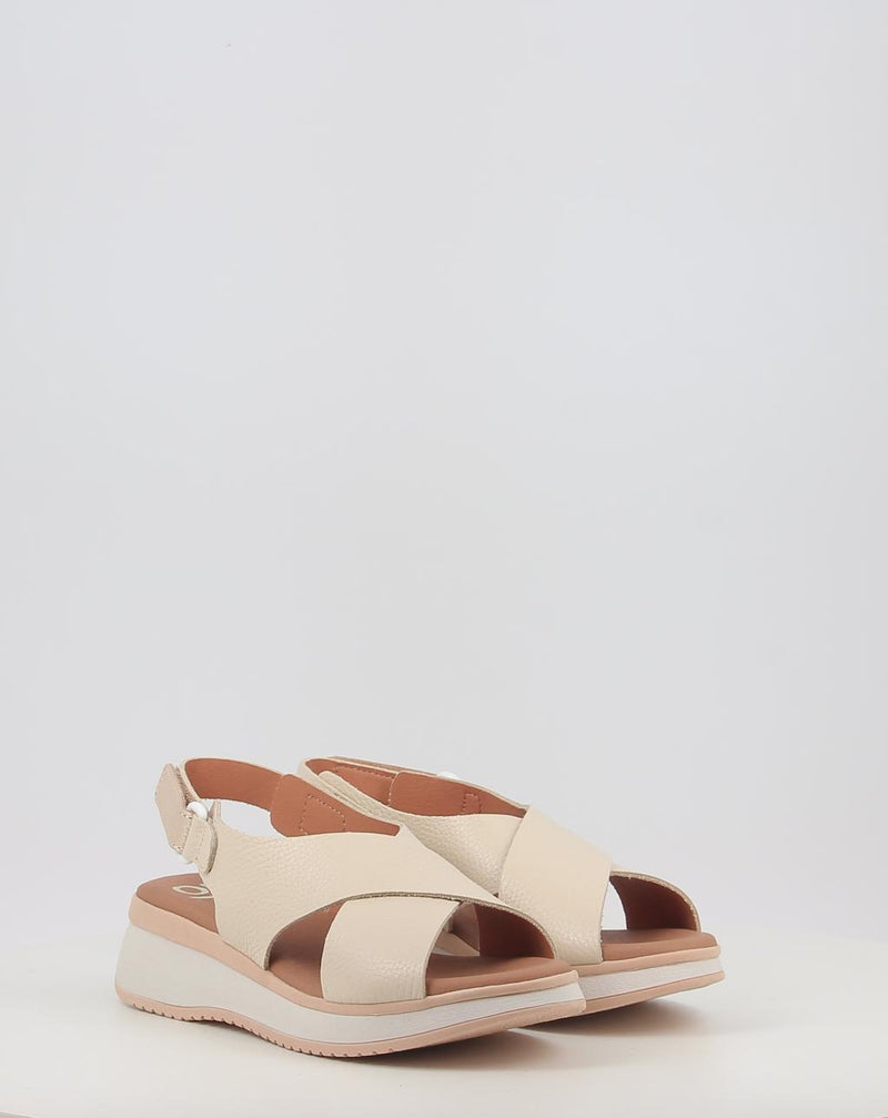 Sandalias OBI SHOES 5943 crema