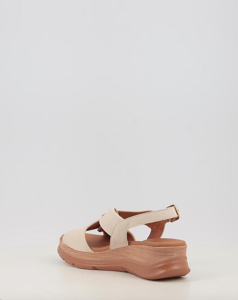 Sandalias PAULA URBAN 24-776 crema