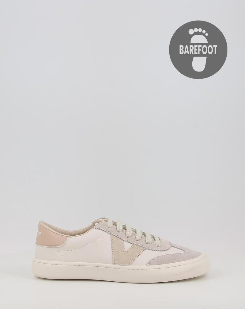 Zapatillas VICTORIA OLMO BAREFOOT EFECTO PIEL & SERRAJE 1186100 blanco