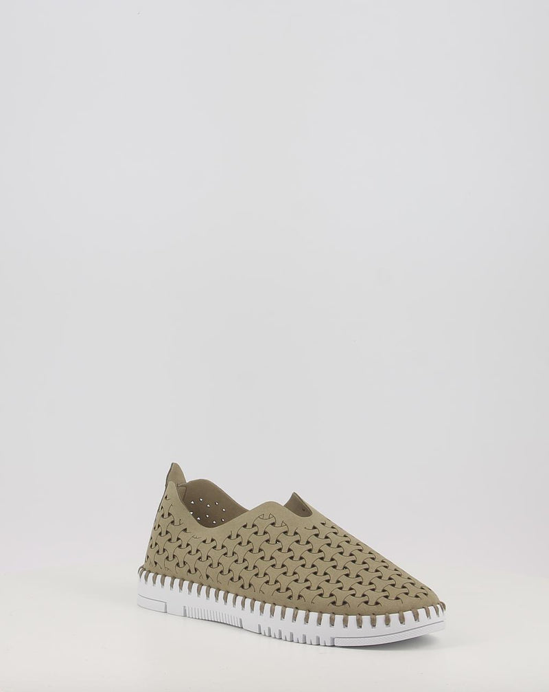 Zapatos EOLIGEROS TESSY kaki