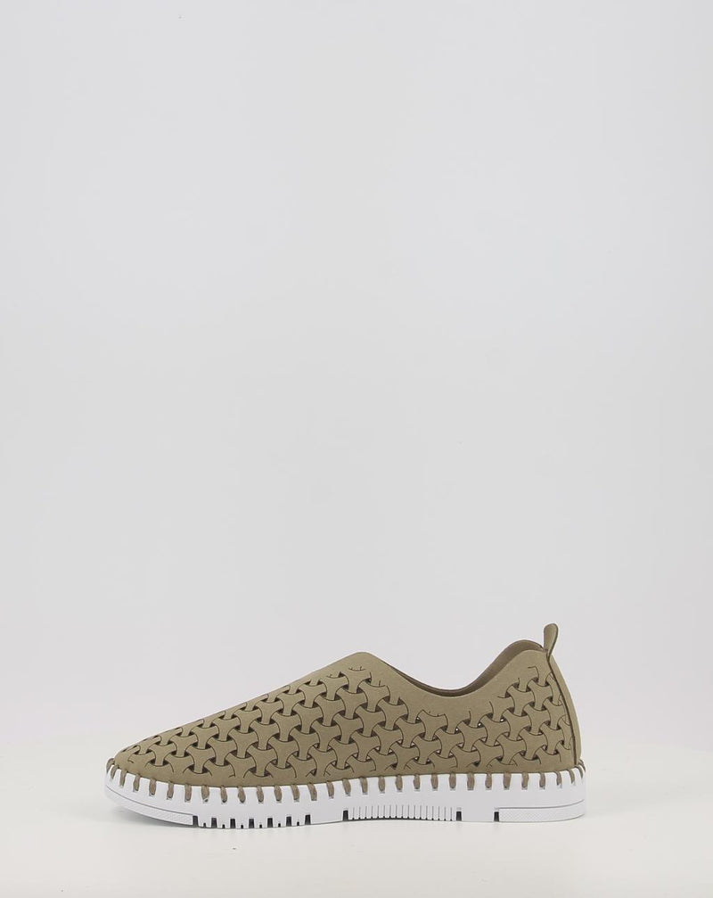 Zapatos EOLIGEROS TESSY kaki