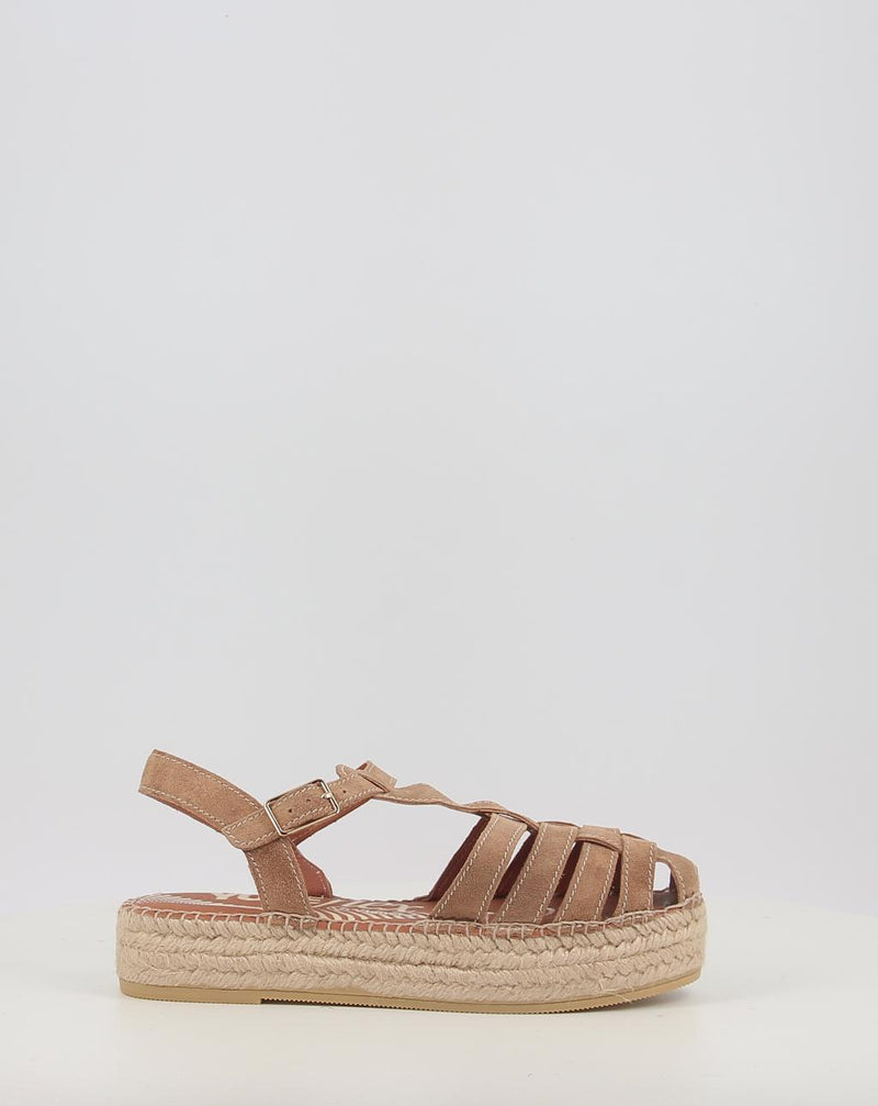 Alpargatas VIGUERA 2241 YUTE FLEX cuero