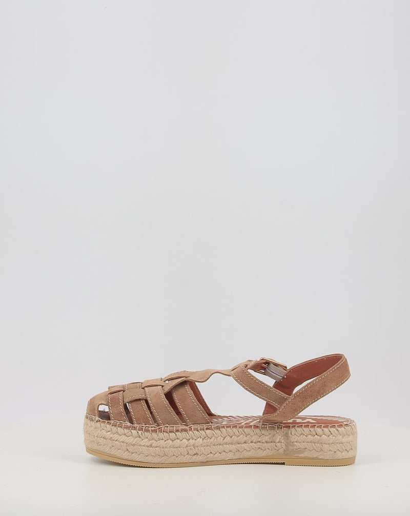 Alpargatas VIGUERA 2241 YUTE FLEX cuero
