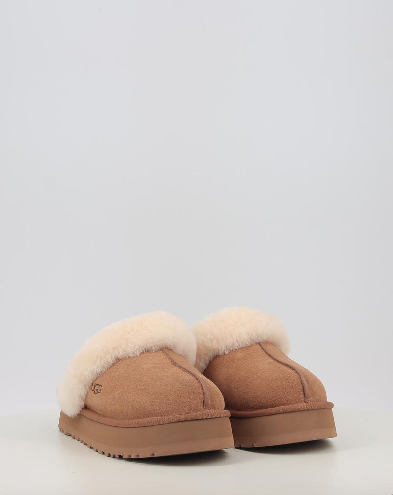 Zapatillas de Casa UGG DISQUETTE chestnut