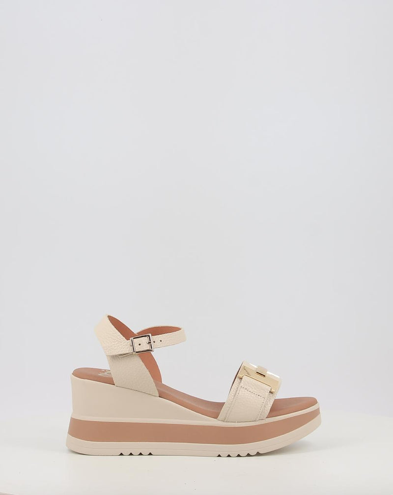 Sandalias OBI SHOES 5766 crema